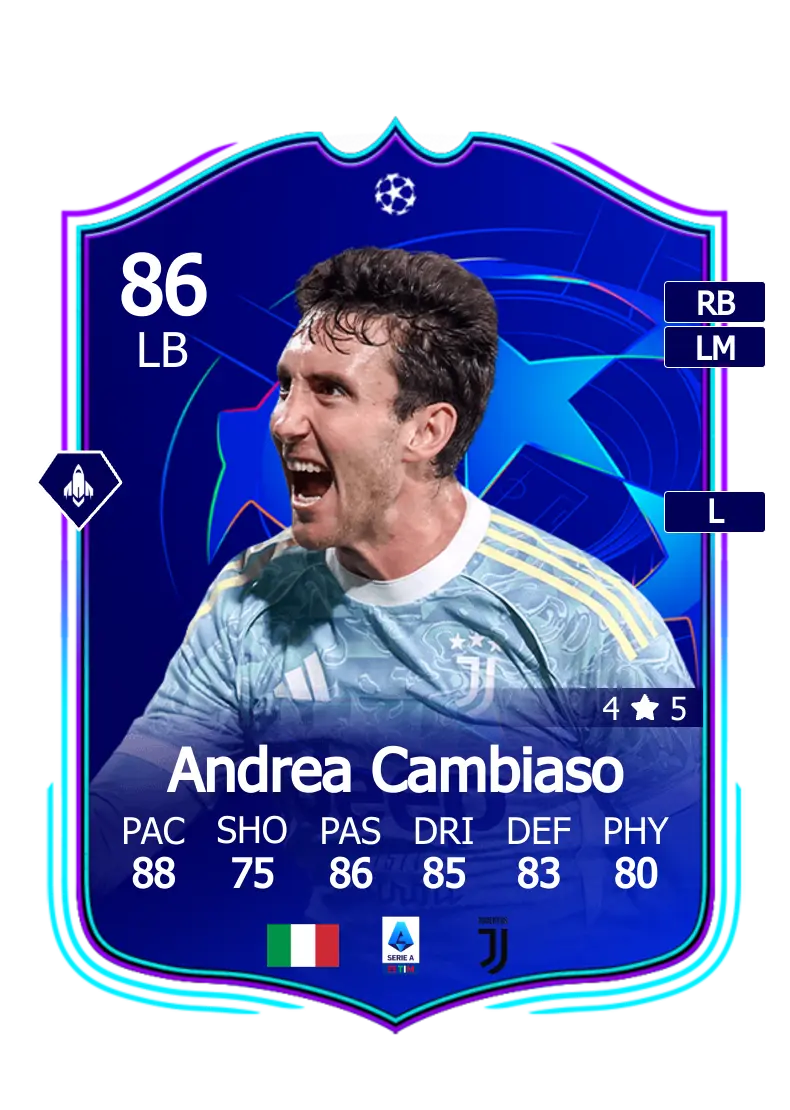 SBC Andrea Cambiaso with Coin Transfer